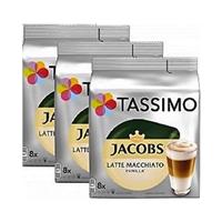 کپسول قهوه تاسیمو (دستگاه کپسولی بوش) برند جاکوبز طعم لاته ماکیاتو وانیل