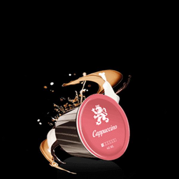 تصویر کپسول قهوه دولچه گوستو آلمان طعم کاپوچینو کافه رویال، تصویر Cafe Royal Cappuccino Dolce Gusto Coffee Capsule